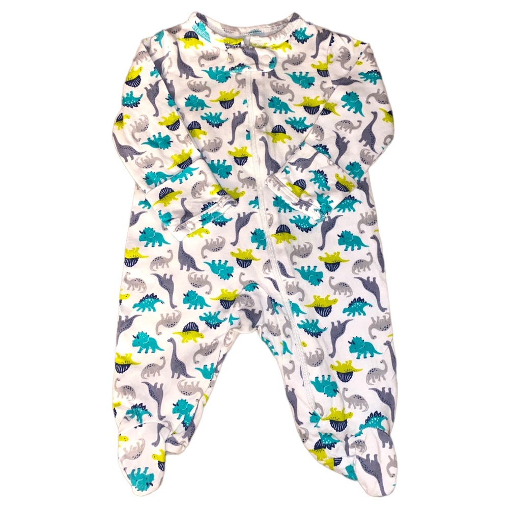 New without tags, Carters NB dinosaur zip up footies 🦖 🦕